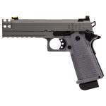 Réplique airsoft pistolet GBB Raven Hi-Capa Hex-Comp Gris - Raven Hi-Capa Hex-Com Gris - obrazek 3