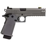 Réplique airsoft pistolet GBB Raven Hi-Capa Hex-Comp Gris - Raven Hi-Capa Hex-Com Gris - obrazek 2