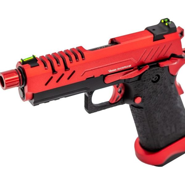 GBB Gas Vorsk Hi-Capa 3.8 PRO Black / Red 1,0J -