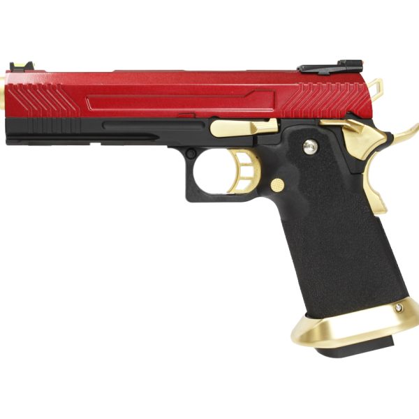 Réplique airsoft HX1104 FULL RED gaz GBB - Pistolet