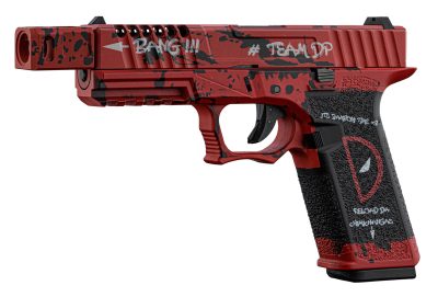 Réplique GBB VX7102 DP rouge et noir - Réplique GBB VX7 DR rouge et noir