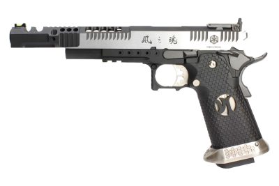 Réplique GBB HX2401 IPSC split silver . 38 supercomp - AW custom -