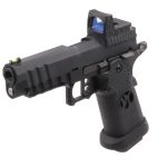 Réplique airsoft GBB HX2602 full Black gaz avec red-dot factice - HX2602