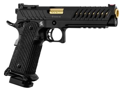 LTX6 Black/Gold Knightshade Lancer Tactical Pistol - LTX6 Black/Gold Lancer Tactical Gun