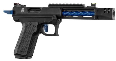 Pistolet GBB Lancer Tactical CTHULHU airsoft noir/bleu - Réplique GBB CTHULHU Lancer Tactical Noir/Bleu - obrazek 2