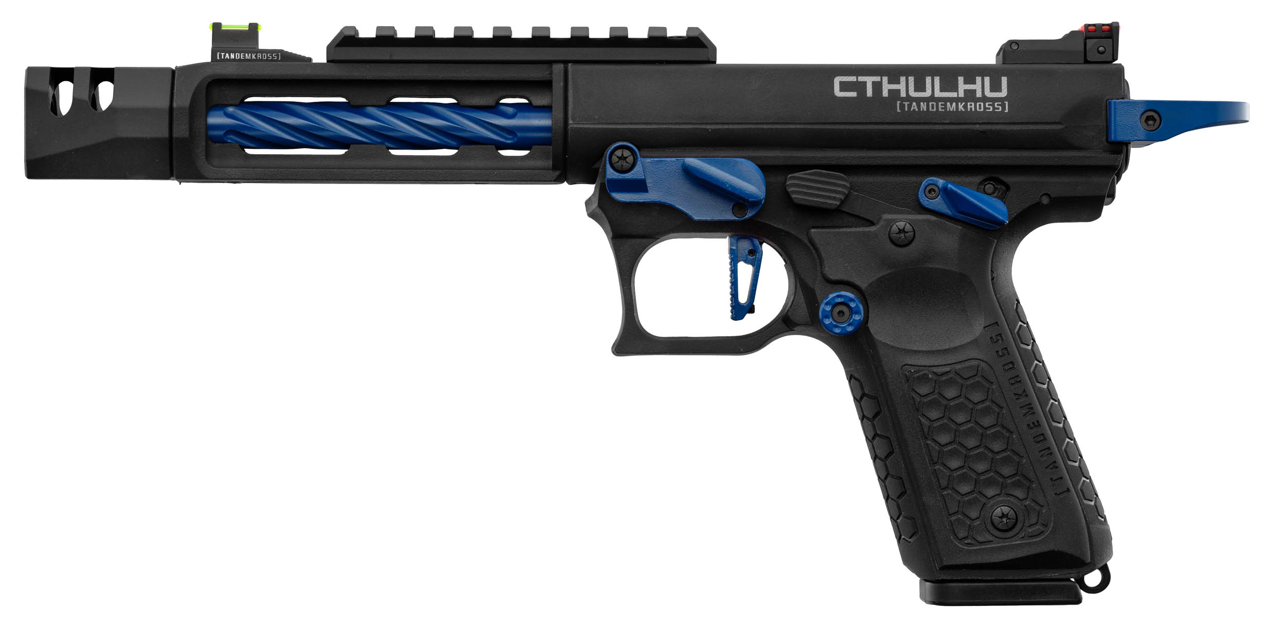 Pistolet GBB Lancer Tactical CTHULHU airsoft noir/bleu OD-SA-PG9010B asgbox.pl Pistolet GBB Lancer Tactical CTHULHU airsoft noir/bleu - obrazek 6