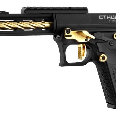 Pistolet GBB Lancer Tactical CTHULHU airsoft noir/or