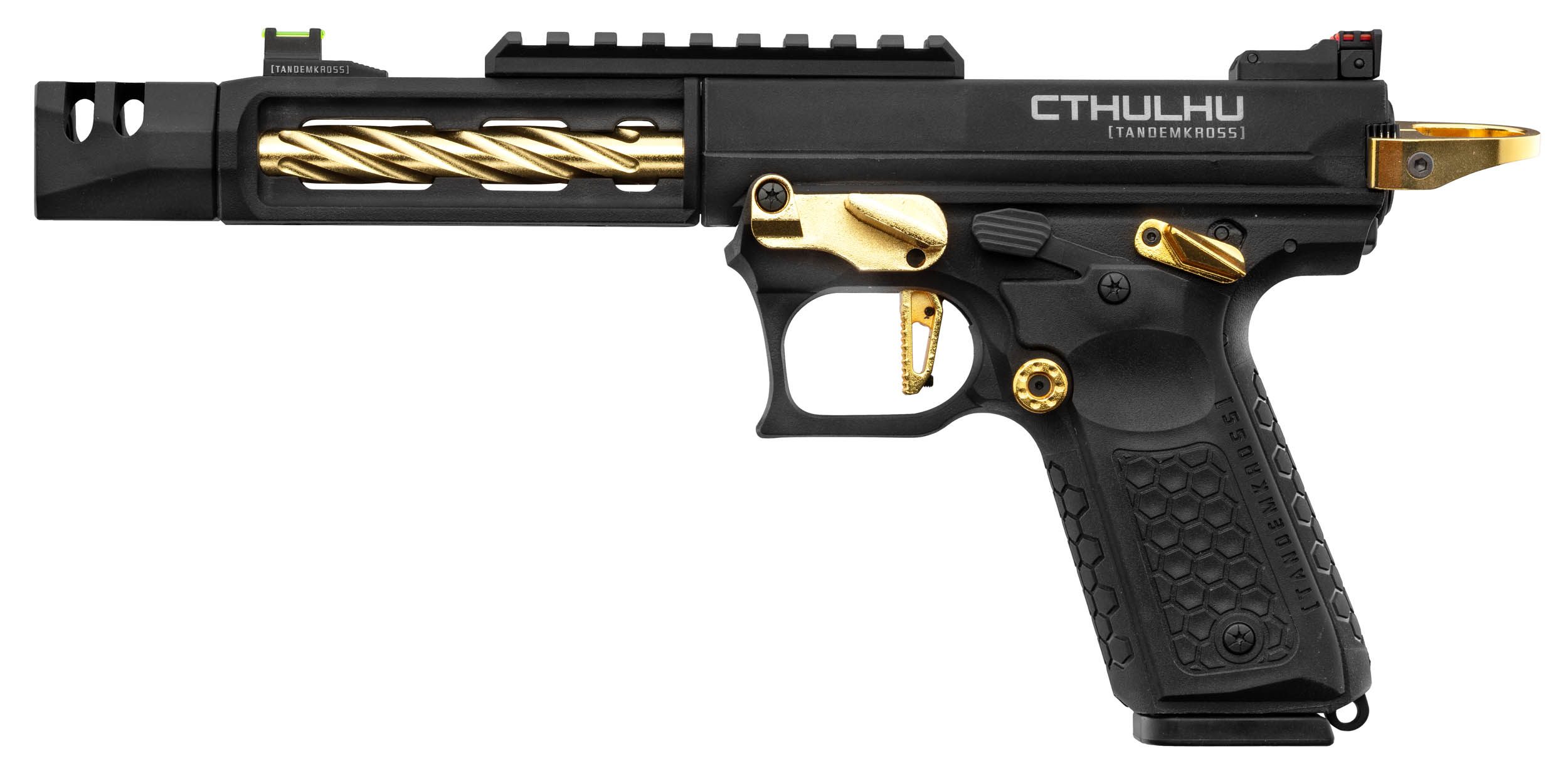 Pistolet GBB Lancer Tactical CTHULHU airsoft noir/or OD-SA-PG9010G asgbox.pl Pistolet GBB Lancer Tactical CTHULHU airsoft noir/or - obrazek 6