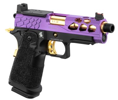 Lancer Tactical Stryk Hi-Capa 4.3 Violet/Or - Pistolet Airsoft GBB Stryk Hi-Capa 4.3 violet/or Lancer Tactical - obrazek 5