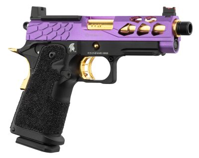 Lancer Tactical Stryk Hi-Capa 4.3 Violet/Or - Pistolet Airsoft GBB Stryk Hi-Capa 4.3 violet/or Lancer Tactical - obrazek 2