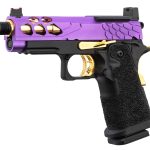 Lancer Tactical Stryk Hi-Capa 4.3 Violet/Or - Pistolet Airsoft GBB Stryk Hi-Capa 4.3 violet/or Lancer Tactical