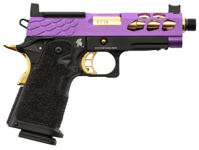 Lancer Tactical Stryk Hi-Capa 4.3 Violet/Or - Pistolet Airsoft GBB Stryk Hi-Capa 4.3 violet/or Lancer Tactical - obrazek 3