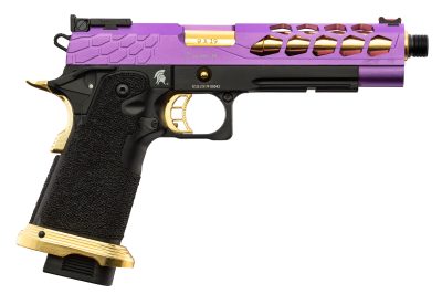 Lancer Tactical Stryk Hi-Capa 5.1 Violet/Or - Pistolet Airsoft GBB Stryk Hi-Capa 5.1 Violet et Or Lancer Tactical - obrazek 7