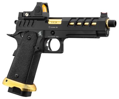 Lancer Tactical HERACLES Hi-Capa 5.1 Noir/Gold RMR - Pistolet Airsoft GBB HERACLES Hi-Capa 5.1 Noir/Gold avec RMR Lancer Tactical - obrazek 2