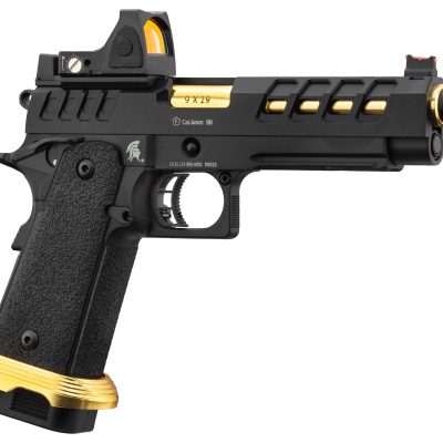 Lancer Tactical HERACLES Hi-Capa 5.1 Noir/Gold RMR