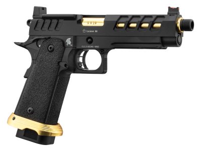 Lancer Tactical HERACLES Hi-Capa 5.1 Noir/Gold RMR - Pistolet Airsoft GBB HERACLES Hi-Capa 5.1 Noir/Gold avec RMR Lancer Tactical - obrazek 4
