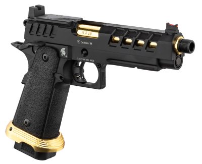 Lancer Tactical HERACLES Hi-Capa 5.1 Noir/Gold RMR - Pistolet Airsoft GBB HERACLES Hi-Capa 5.1 Noir/Gold avec RMR Lancer Tactical - obrazek 6