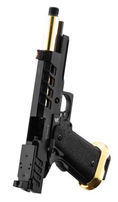 Lancer Tactical HERACLES Hi-Capa 5.1 Noir/Gold RMR - Pistolet Airsoft GBB HERACLES Hi-Capa 5.1 Noir/Gold avec RMR Lancer Tactical - obrazek 7