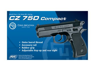 ASG CZ75D Compact airsoft gun - - obrazek 5