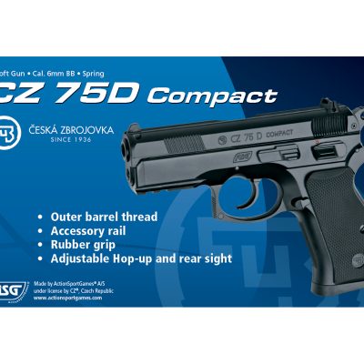ASG Pistolet airsoft CZ75D Compact