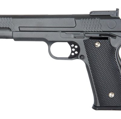 GALAXY pistolet airsoft G20 noir Full métal -