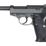 GALAXY pistolet airsoft G21 P38 noir Full métal -