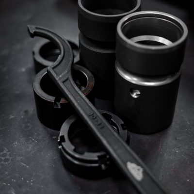 Alternative view of GUN POWER TOOL Clé Crochet Castle Nut AR15
