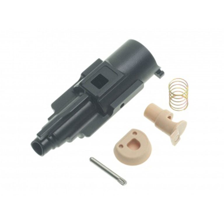 Pièces détachées airsoft - Set complet Nozzle Aluminium CNC pour AAP01 GBB AAC COWCOW - Arc-en-ciel