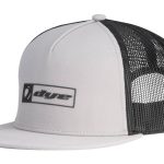 DYE Hat Squared Trucker Grey/Black - Black White