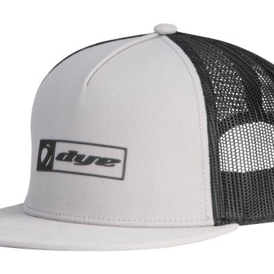 Casquette DYE Hat Squared Trucker Gris/Noir