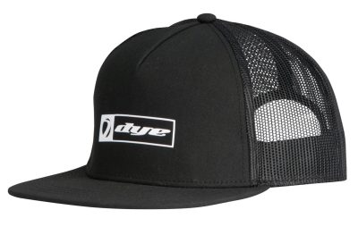 DYE Hat Squared Trucker Grey/Black - Black White - obrazek 2