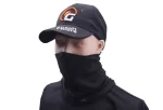 Pół kominiarka termoaktywna - CZARNA - obrazek 5