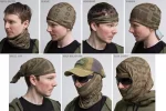 Chusta MSM Shemagh Multi-wrap - dusty brown - obrazek 2