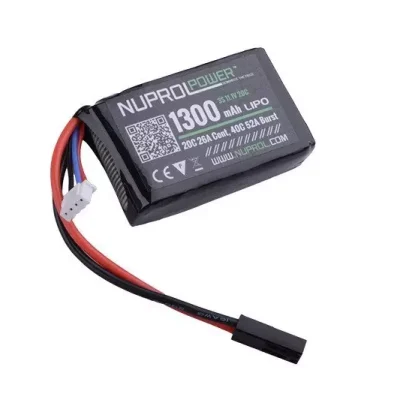 Alternative view of Akumulator LiPo 11.1V 1300mAh 20C - PEQ