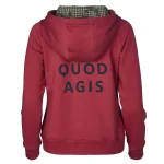 Bluza damska SUPER HOODIE -Beetroot Red - obrazek 3