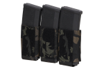 Potrójna ładownica na magazynki 5.56 mm Wosport MC Black - obrazek 6