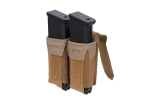 Podwójna ładownica Wosport na magazynki pistoletowe MG-126 Coyote Brown - obrazek 7