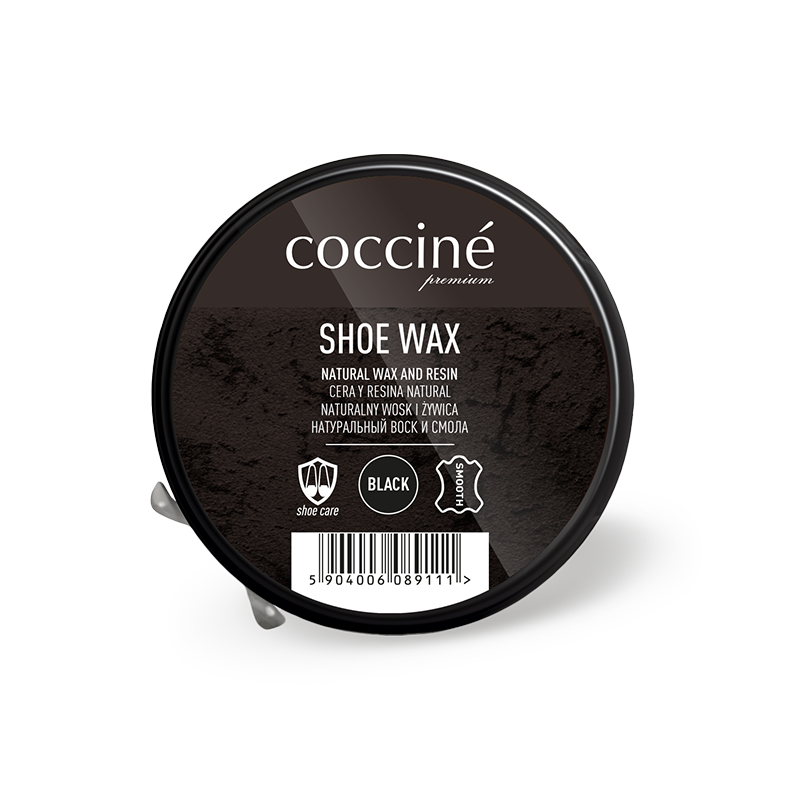 Pasta do butów Coccine Shoe Wax Premium 40g Czarny OD-G-COC-23-045835-00 asgbox.pl asgbox.pl - Pasta do butów Coccine Shoe Wax Premium 40g Czarny