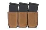 Potrójna ładownica na magazynki 5.56 mm Wosport Coyote Brown - obrazek 5