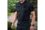 Elite Tactical Coolmax Polo Shirt XS - Dark Navy Blue - obrazek 2