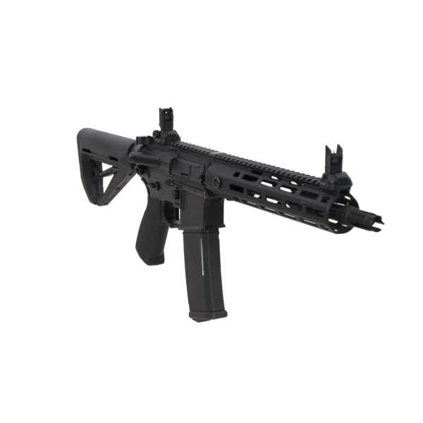 asgbox.pl - Arcturus M4/AR15 SR16 CQB Ambi FE Karabin szturmowy AEG 11.5" Czarny - OUTLET