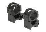 Leapers QD 25.4mm CNC Mount Rings High Black - obrazek 2