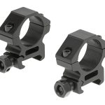 Leapers 25.4mm Mount Rings Low Black