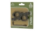 Leapers 25.4mm Mount Rings Low Black - obrazek 3