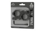 Leapers 30mm Mount Rings Low Black - obrazek 3