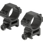 Leapers 30mm Mount Rings Medium Black