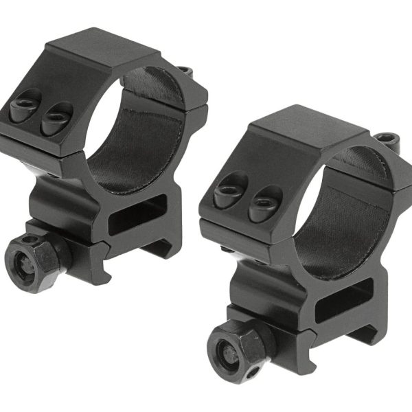 Leapers 30mm Mount Rings Medium Black