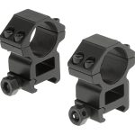 Leapers 25.4mm Mount Rings High Black