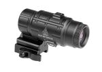 Leapers 3x Flip-to-Side QD Magnifier Adjustable TS Black
