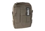Warrior Small MOLLE Utility Pouch Zipped Ranger Green - obrazek 2